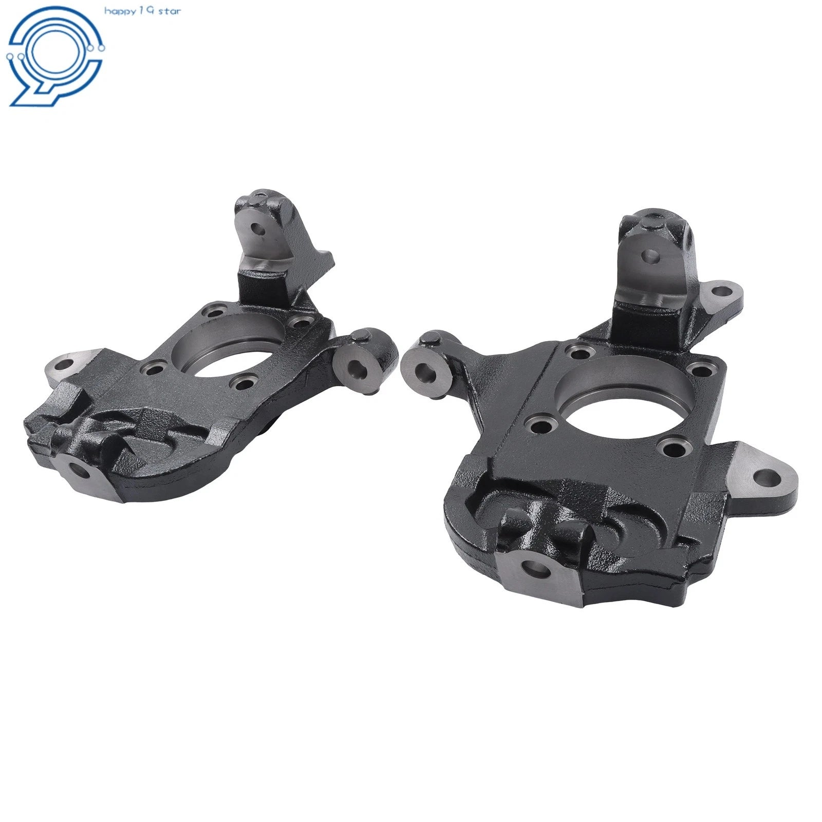2X Front 2" Drop Spindles for Chevrolet Silverado GMC Sierra (1999–2009)