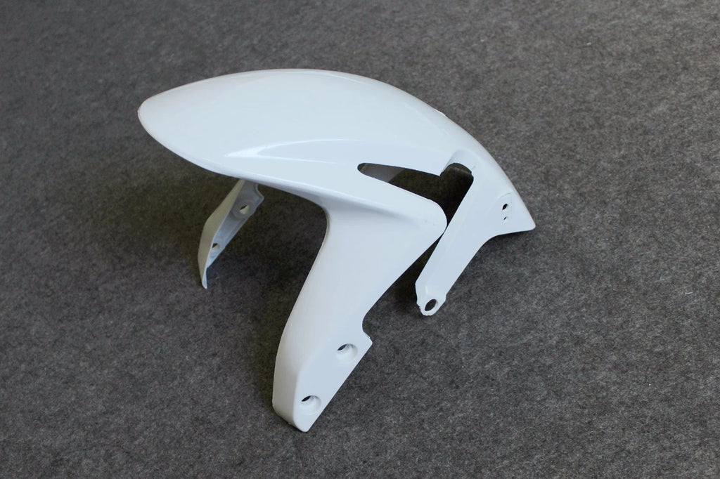 Unpainted Front Fender & Upper Cowl Nose Fairing for Honda CBR600RR (2007–2012)