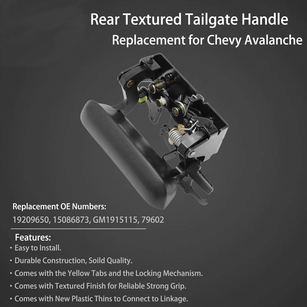 Tailgate Latch Handle for Chevy Avalanche 1500 2500 (2002-2006)