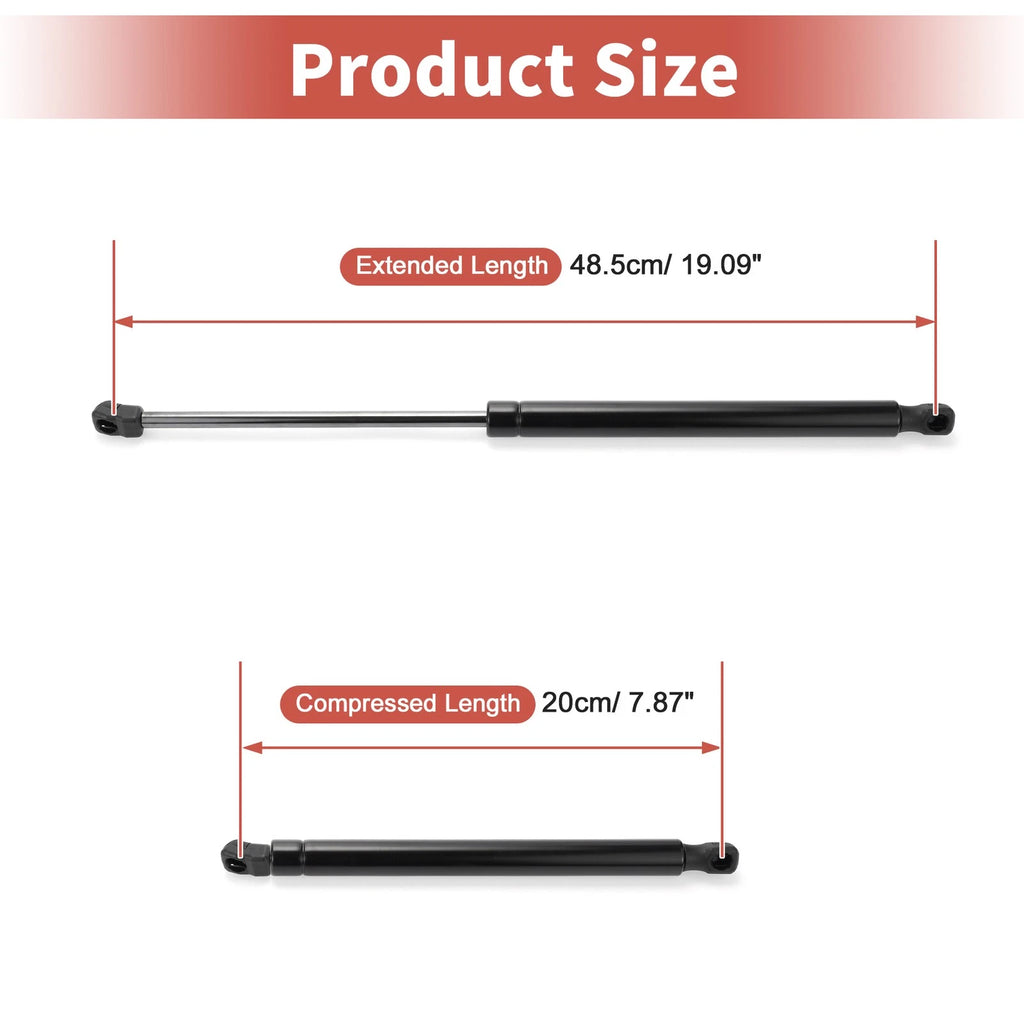 2 Pcs Rear Hatch Lift Supports for Hyundai Tucson (2010–2015)