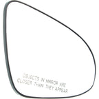 Passenger Side Mirror Glass for Toyota Camry (2012–2014) Convex