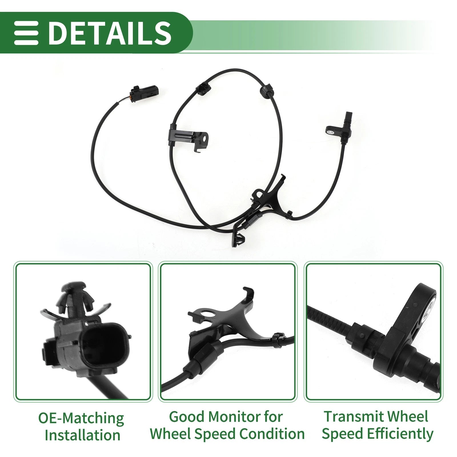 ABS Wheel Speed Sensor No. 8954252100 for Toyota Prius C (2012–2015)
