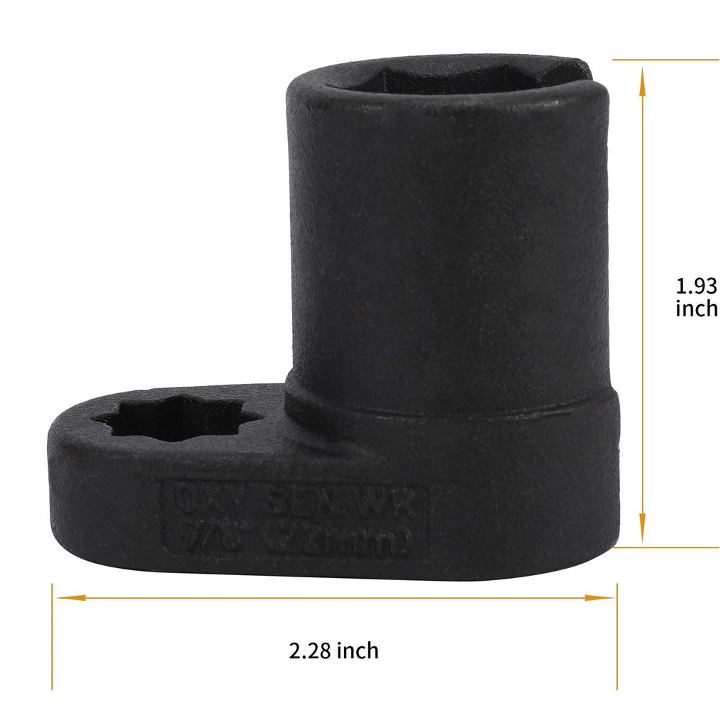 Oxygen Sensor Socket 1/2" Drive 7/8" 22mm for Automotive Use