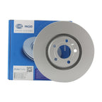 Hella 312mm Front Coated Vented Disc Brake Rotor for Audi A4 A6 A8 (1996–2008)