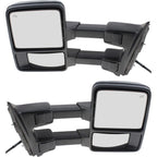 Tow Mirror Set for Ford F250 Super Duty (2008–2010) Power Heated Signal