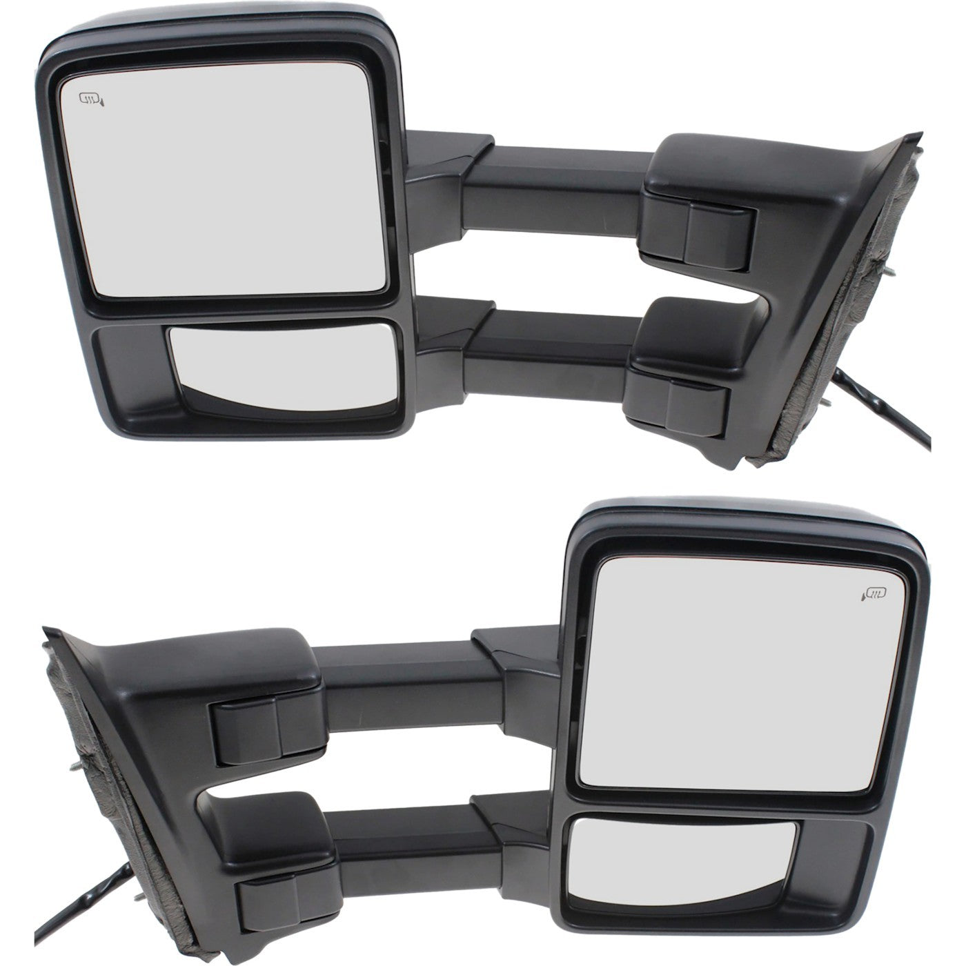 Tow Mirror Set for Ford F250 Super Duty (2008–2010) Power Heated Signal