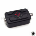 Black Skull Skeleton Head Shift Peg Cover for Harley Davidson