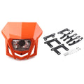 Front Headlight for Kawasaki KLX (2006–2023), Yamaha (2005–2023) - Orange