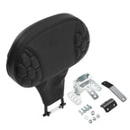Black Backrest Pad for Harley Touring Road Street Glide (1988-2023)