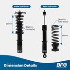 Coilover Suspension Lowering Kit for Scion xB (2004-2006)