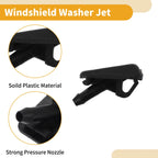 2X Front Windshield Washer Nozzle for Audi 90 (1995) No. 893955985/8D0955987
