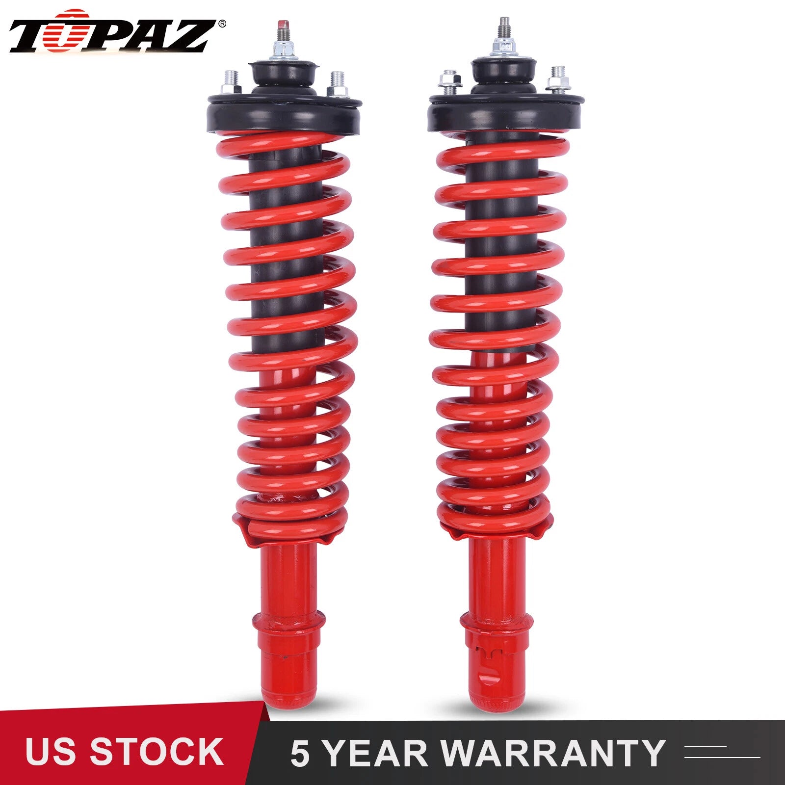 Front Struts with Coil Springs for Acura EL (1997-2000) Honda Civic (1996-2000)