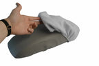 Fleece Console Lid Armrest Cover for Honda Accord (1998–2002) Gray