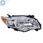 Halogen Headlights Set for Toyota Corolla (2009-2010) Chrome Housing