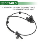 ABS Wheel Speed Sensor No. 57450TMCT01 for Honda CR-V (2017) Front Right