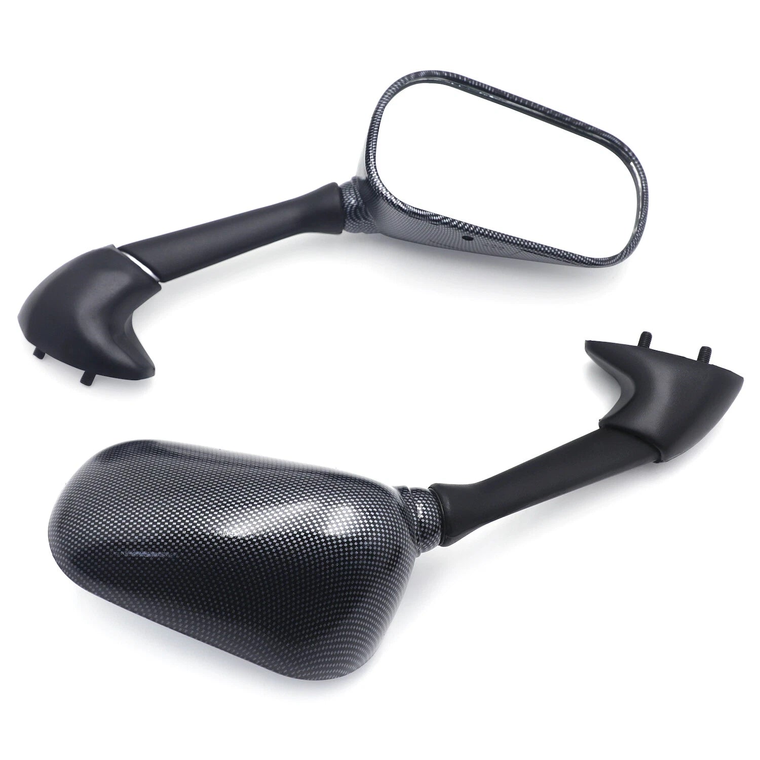 Carbon Fiber Mirrors for Yamaha YZF-R6 (2003–2005) / YZF-R6S (2006–2009)