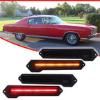LED Smoke Side Marker Signal Lights for Chevrolet Monte Carlo (1970–1972)