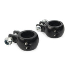 1-1/4" Engine Crash Bar Foot Peg Mount Bracket for Harley Universal