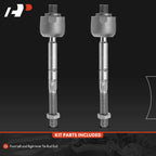 2X Front Inner Side Tie Rod End for Mercedes-Benz C280 C350 (2006–2007)