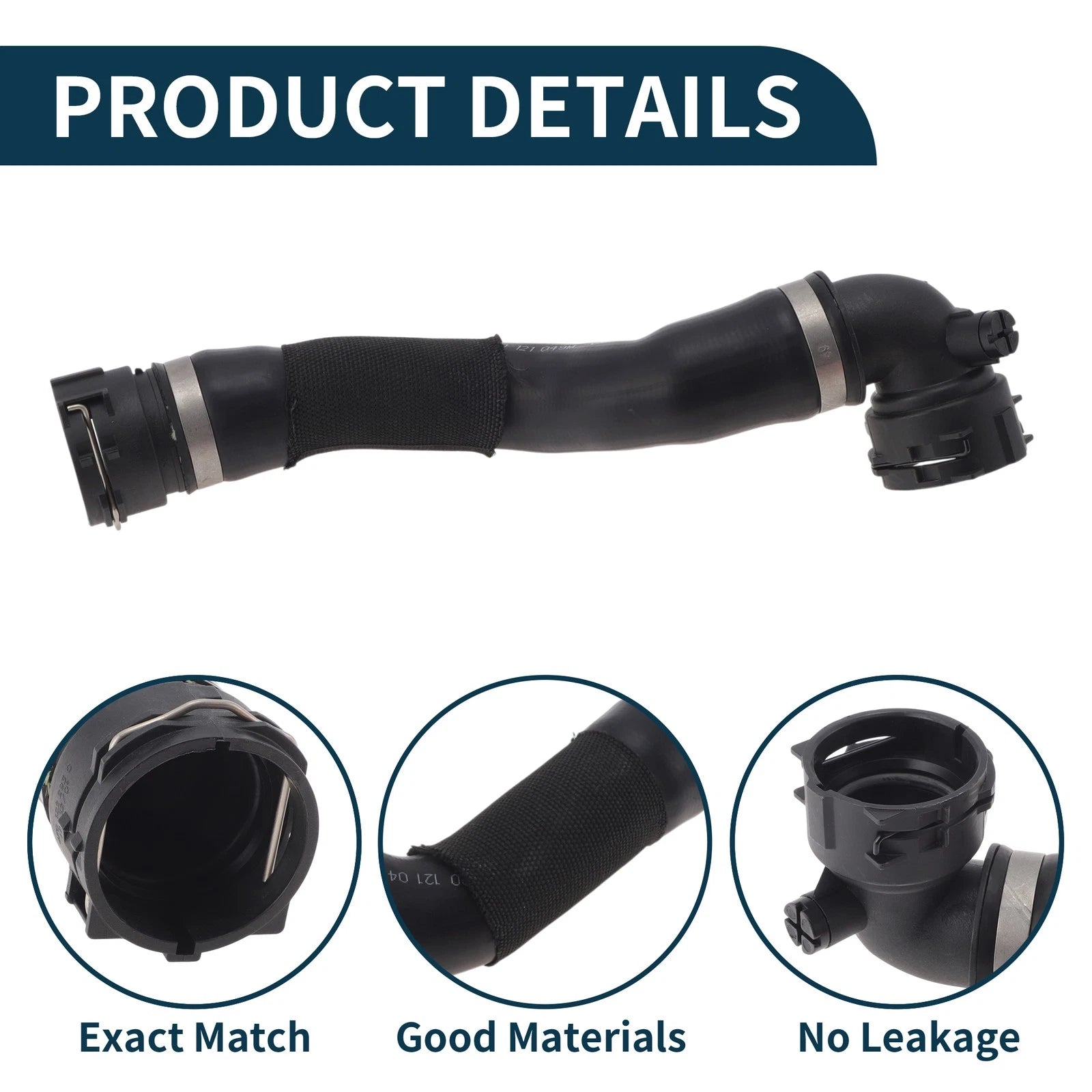 Radiator Hose No. 8R0121049M for Audi Q5 3.0T (2009–2017)