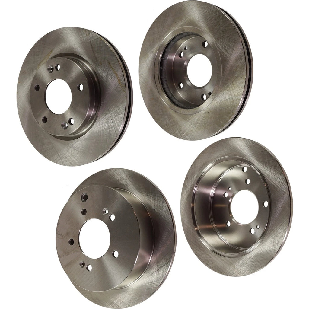 Front and Rear Disc Brake Rotors for Hyundai Santa Fe (2001–2005)