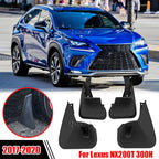 4X Mud Flap Splash Guard Mudguard for Lexus NX (2018–2020)