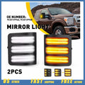 Dynamic LED Side Tow Mirror Light Turn Signal for Ford F250-F550 (2008–2016)