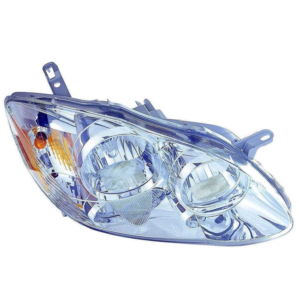 Head Light Assembly Clear Replacement Passenger Side for Toyota Corolla (2005–2008)