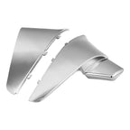 Chrome/Black Battery Side Covers for Honda Shadow VLX 600, Steed 400 (1988–1998)