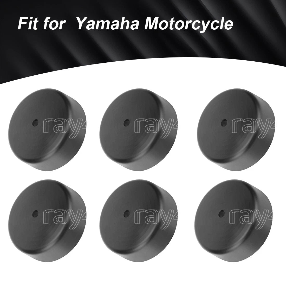 6pcs Rubber Grommets for Yamaha G6S HS1 CS5 LS2 G7S GT1 GTMX (1970–1979)