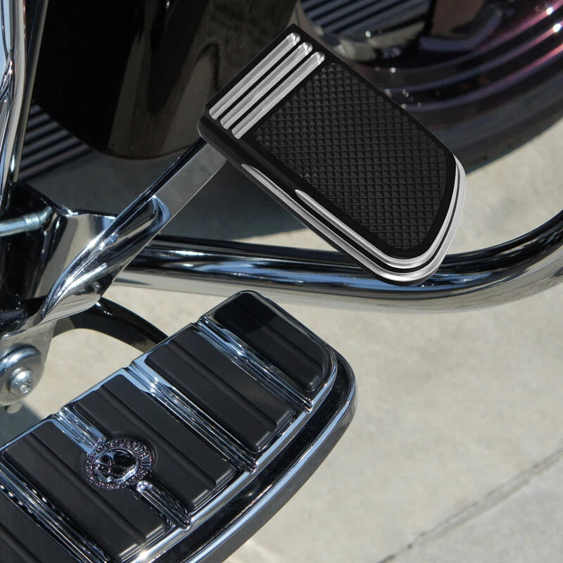Brake Pedal Pad for Harley Touring Street Road Glide Softail (1980–2017)