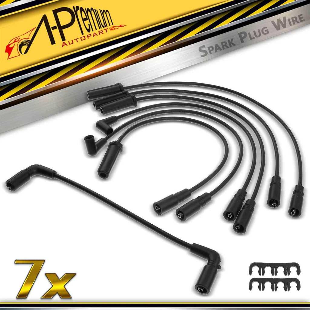 7x Spark Plug Wire Set for Chevrolet Silverado 1500 (2002–2006)