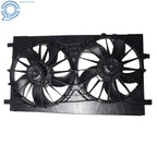 Dual Radiator & Condenser Fan Assembly for Jeep Compass (2007–2017)