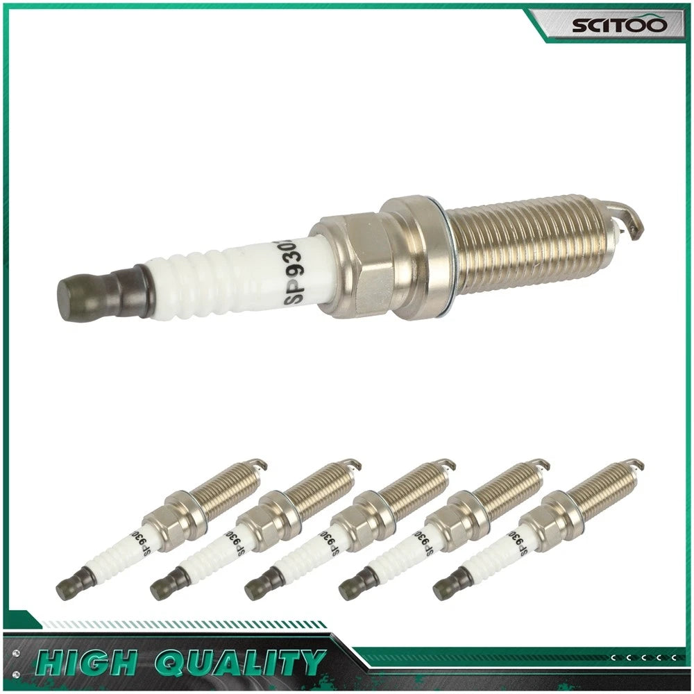 6X Iridium Spark Plugs for Nissan GT-R V6 3.8L (2009–2020)