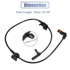 ABS Wheel Speed Sensor for Dodge Charger 2006-2010 (2 x Front Left/Right)