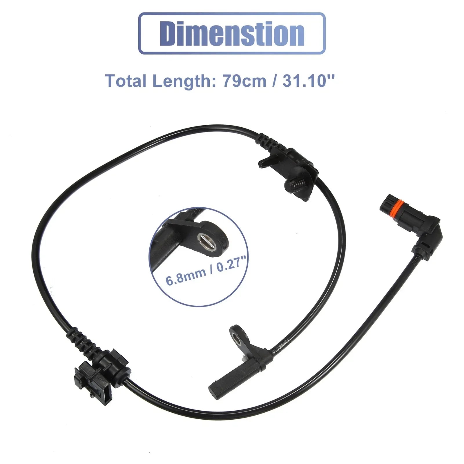 ABS Wheel Speed Sensor for Dodge Charger 2006-2010 (2 x Front Left/Right)