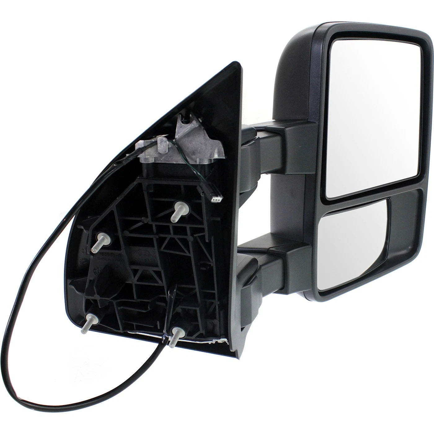 Tow Mirror for Ford F-450 Super Duty (2011–2012) Right Side Manual Fold