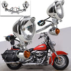Fog Light Bar with Turn Signal for Motorcycle (Custom)
