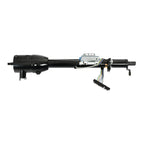 28" Black Tilt Steering Column w/ Key & 9 Bolt Adapter for