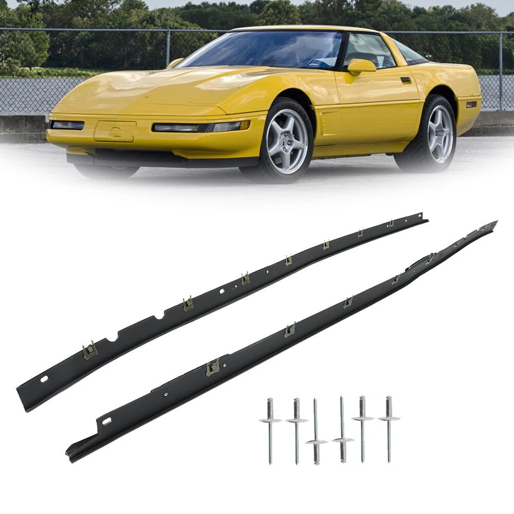 Window Felt Sweeps Weatherstrip for Corvette C4 (1984–1996)