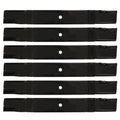 6X High Lift Blades for Hustler Super Z (Requires 3 for 72")