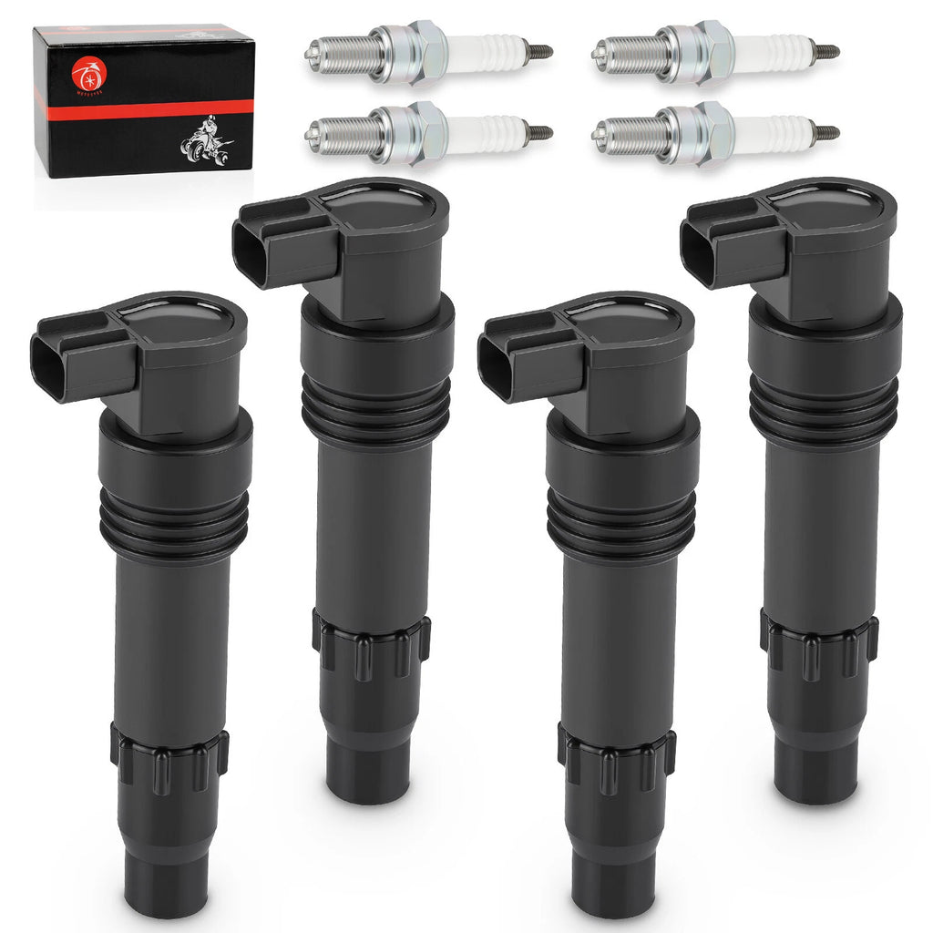 Ignition Coils + Iridium Spark Plugs for Suzuki Hayabusa B-King 1300 (2008–2019)