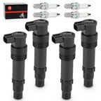 Ignition Coils + Iridium Spark Plugs for Suzuki Hayabusa B-King 1300 (2008–2019)