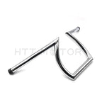 Chrome 1" Drag Z Bar Handlebar for Harley Sportster XL883 XL1200 Softail Dyna (2004–2023)