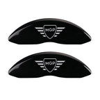 Caliper Covers Set of 4 Black Front for Lincoln Navigator (2018–2020)