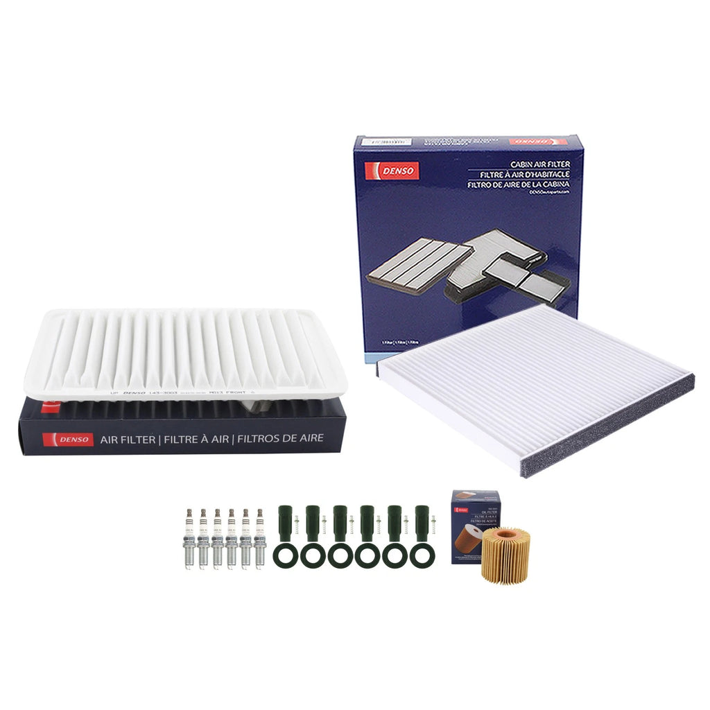 Tune Up Kit with NGK 6 Spark Plugs & Boots for RX350 Sienna (2006–2021)