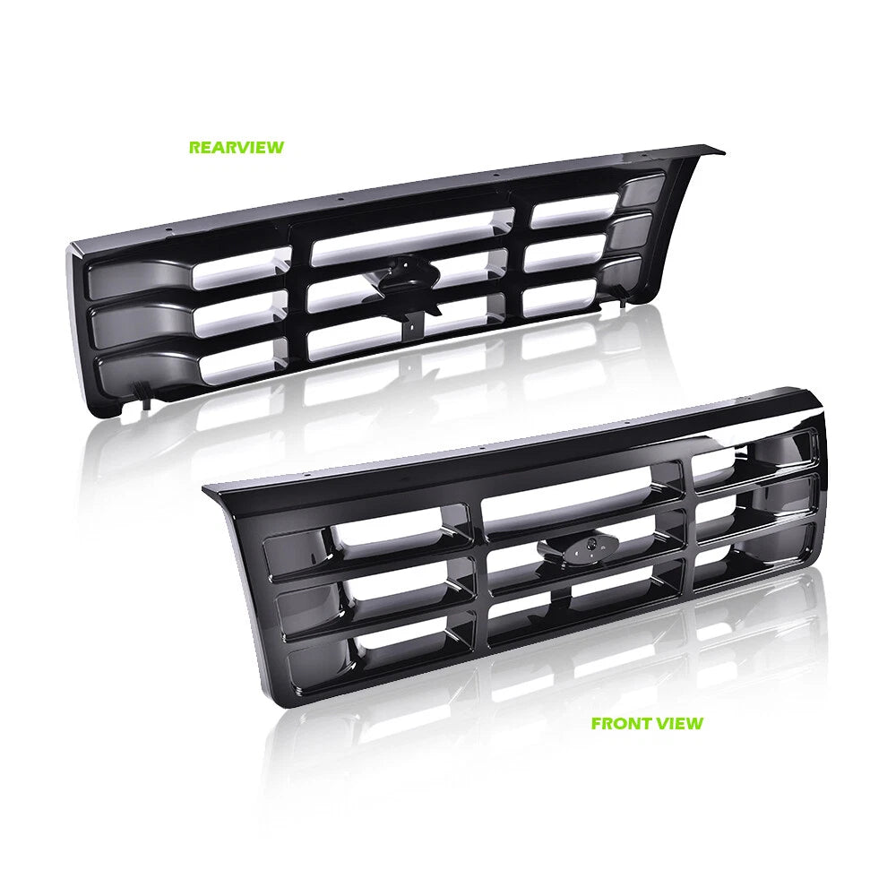 Grille Headlight Bezel Kit for Ford F150 F250 F350 Bronco (1992–1996)