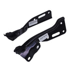 Set of 2 Black Hood Hinges for Honda Accord (2008–2012)