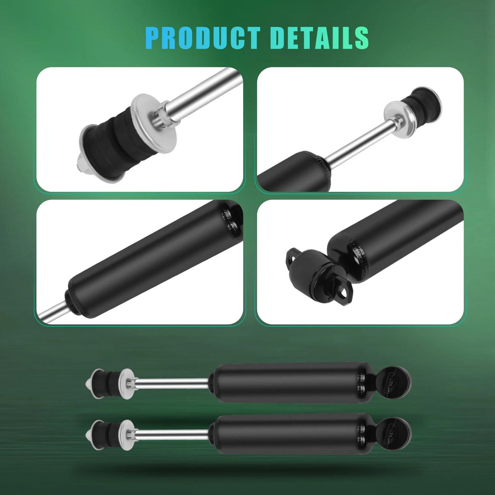 2X Front Shock Absorbers for S10 Blazer S15 Jimmy Sonoma Pickup (1983–2005)