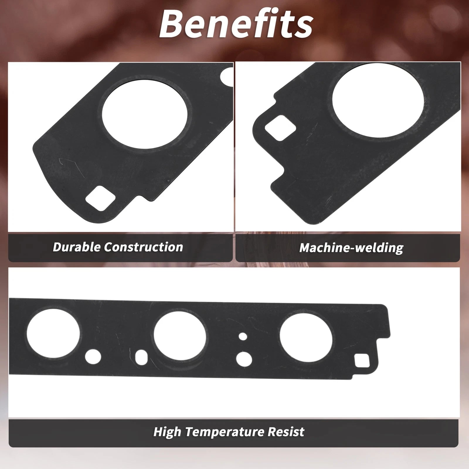 2X Exhaust Manifold Header Gasket for Audi RS4 B7 (2005–2008) No. 079253039F